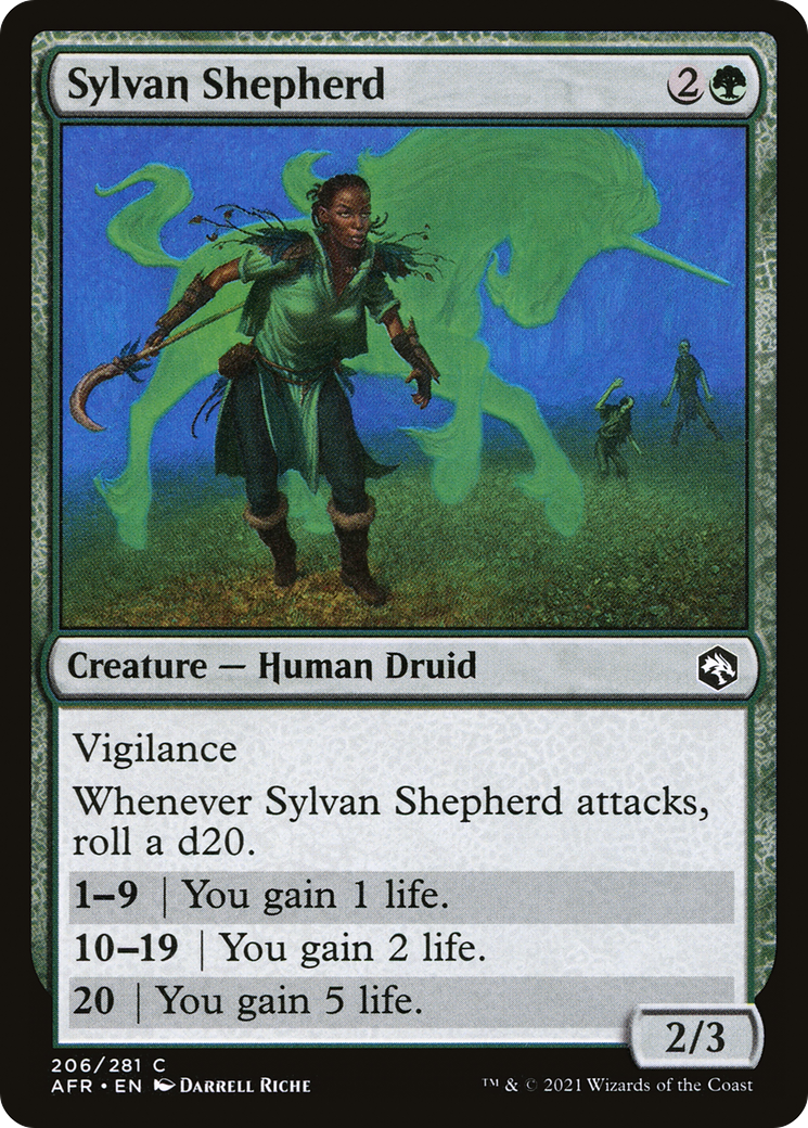Image of Sylvan Shepherd (AFR-206) - Adventures in the Forgotten Realms