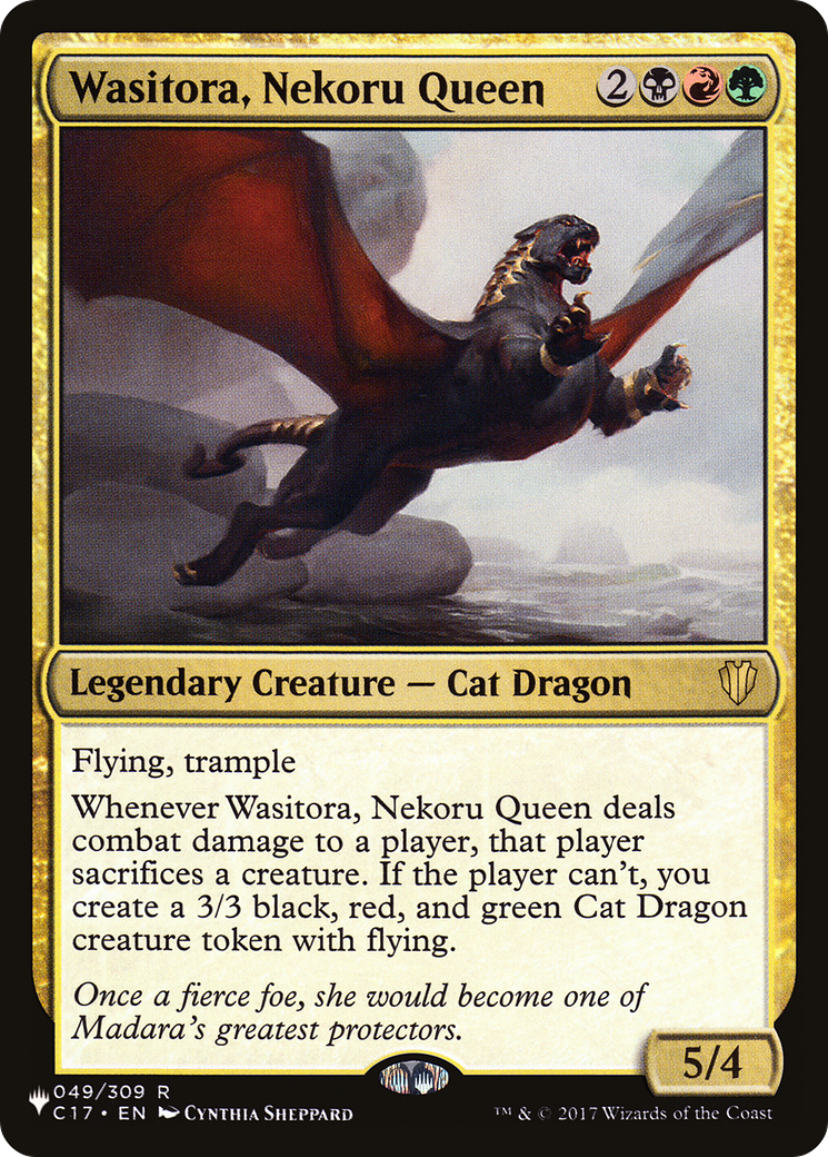 Image of Wasitora, Nekoru Queen (LIST-049/309) - The List
