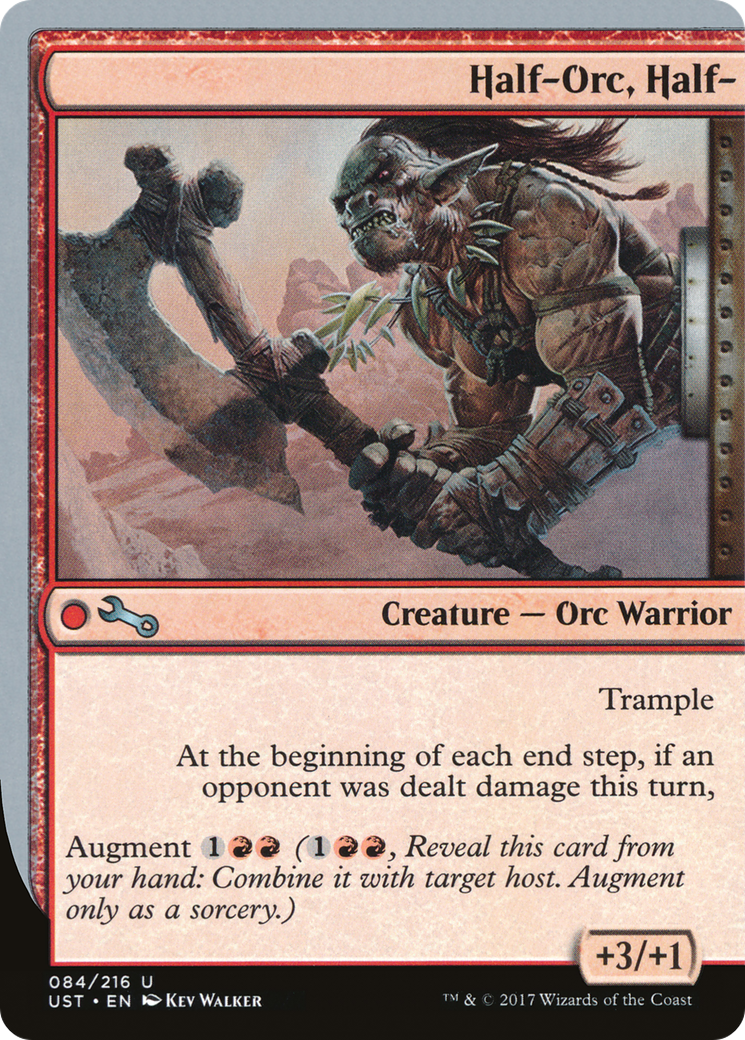 Image of Half-Orc, Half- (UST-084) - Unstable