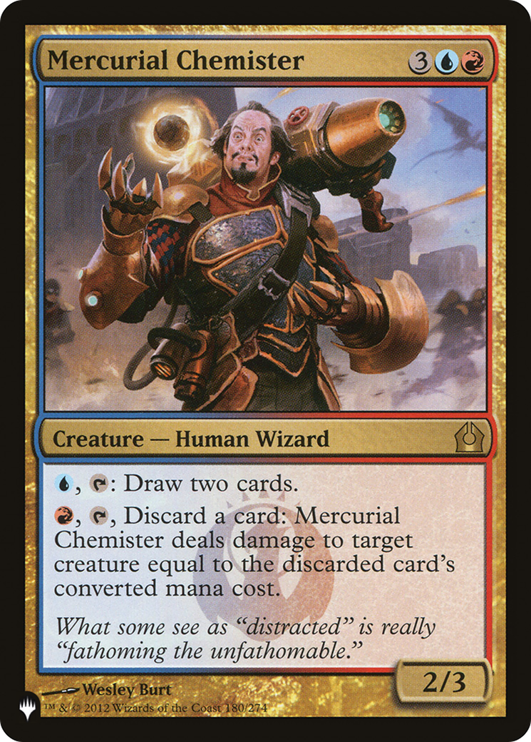 Image of Mercurial Chemister (LIST-RTR-180) - The List