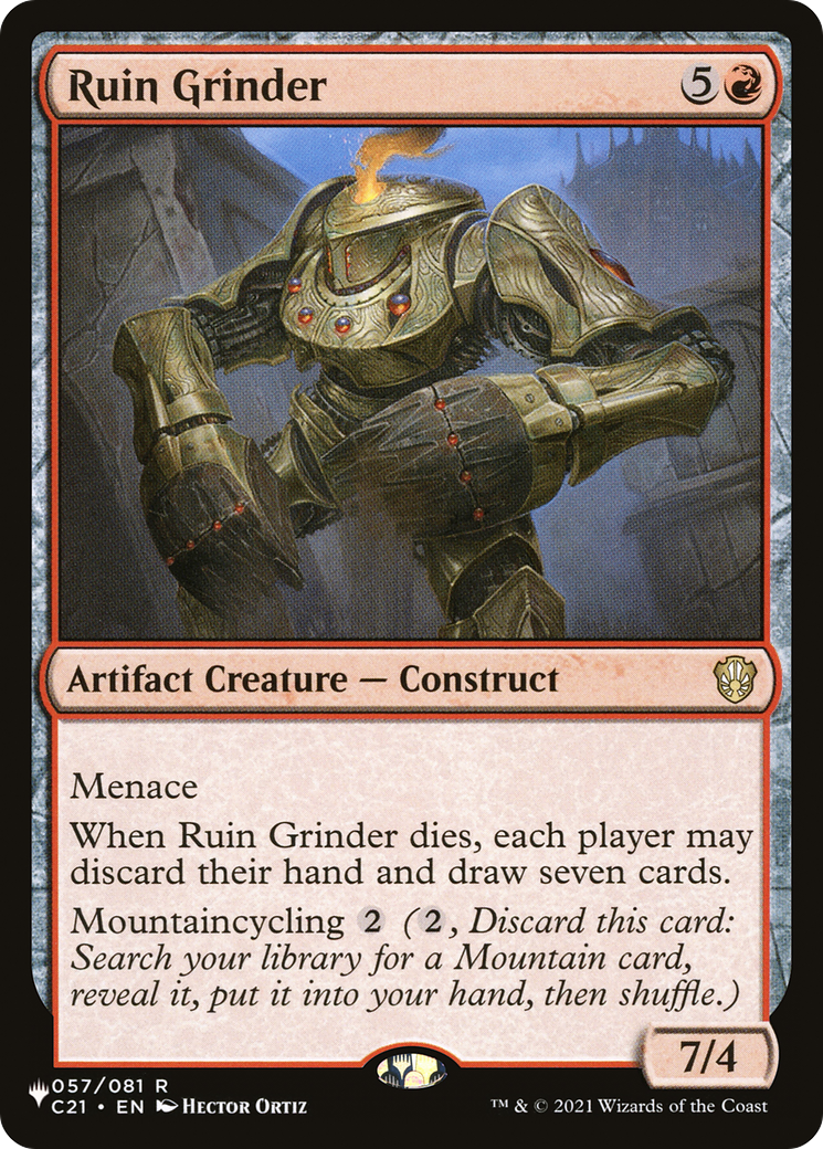Image of Ruin Grinder (LIST-C21-57) - The List