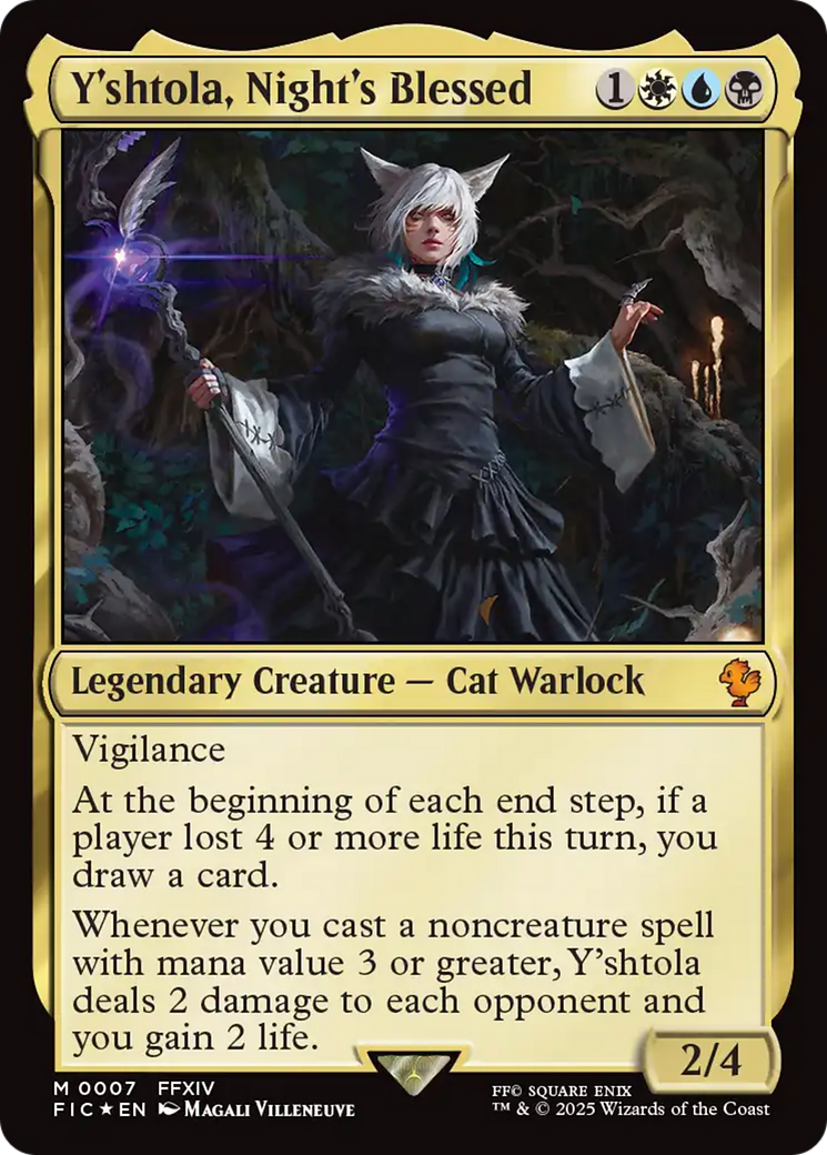 Image of Y'shtola, Night's Blessed (FIC-007) - Commander: FINAL FANTASY Foil