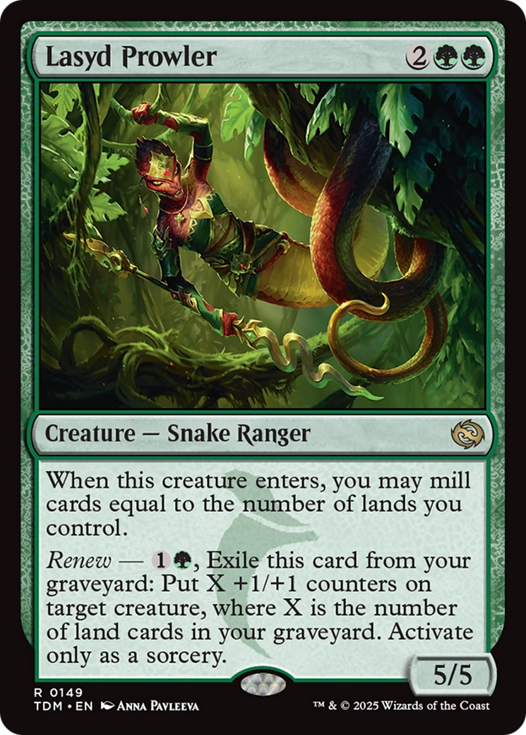 Image of Lasyd Prowler (TDM-149) - Tarkir: Dragonstorm Foil