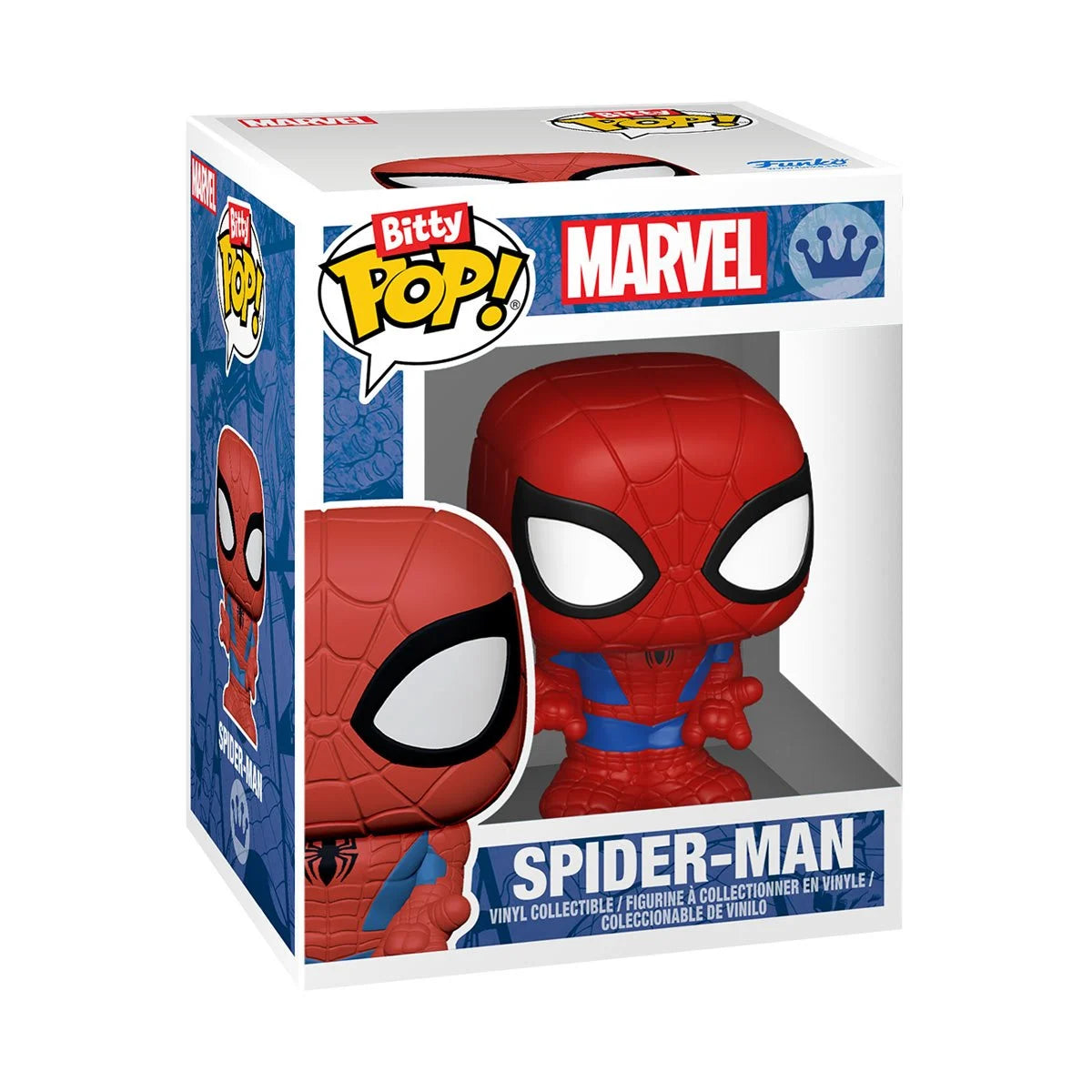 Image of Spider-Man Peter Parker Funko Bitty Pop! Mini-Figure 4-Pack