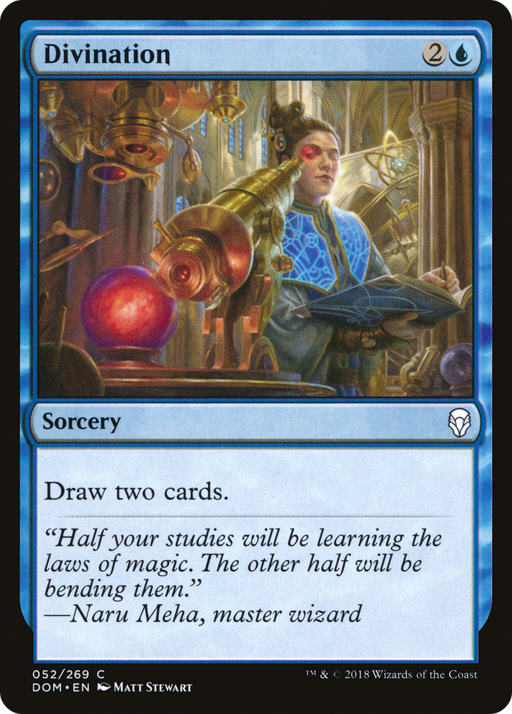 Image of Divination (DOM-052) - Dominaria