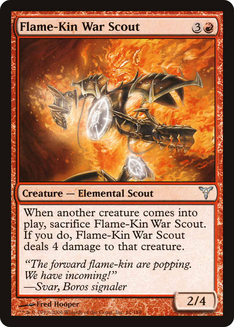Image of Flame-Kin War Scout (DIS-061) - Dissension