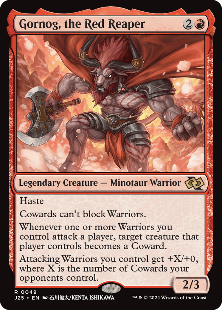 Image of Gornog, the Red Reaper (Anime) (J25-049) - Foundations Jumpstart
