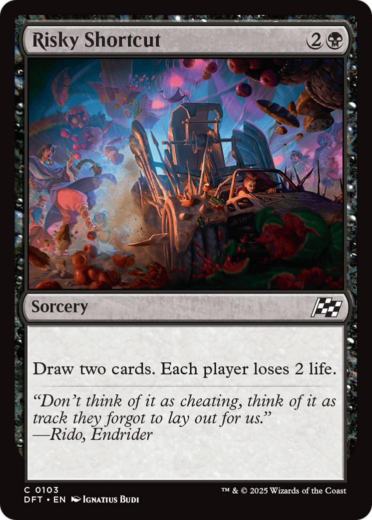 Image of Risky Shortcut (DFT-103) - Aetherdrift