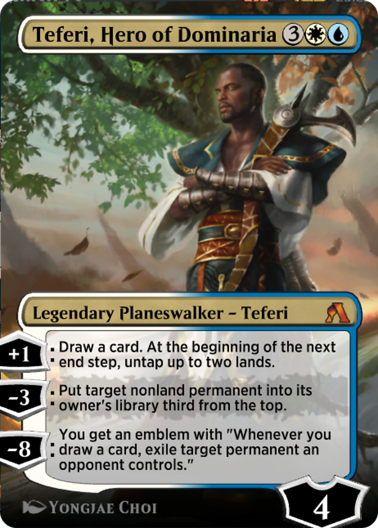 Image of Teferi, Hero of Dominaria (PANA-002) - MTG Arena Promos