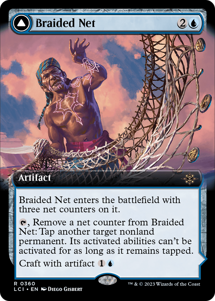 Image of Braided Net (Extended Art) (LCI-360) - The Lost Caverns of Ixalan: (Extended Art) Foil