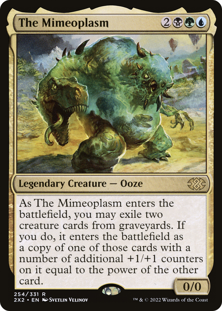 Image of The Mimeoplasm (2X2-254) - Double Masters 2022 Foil
