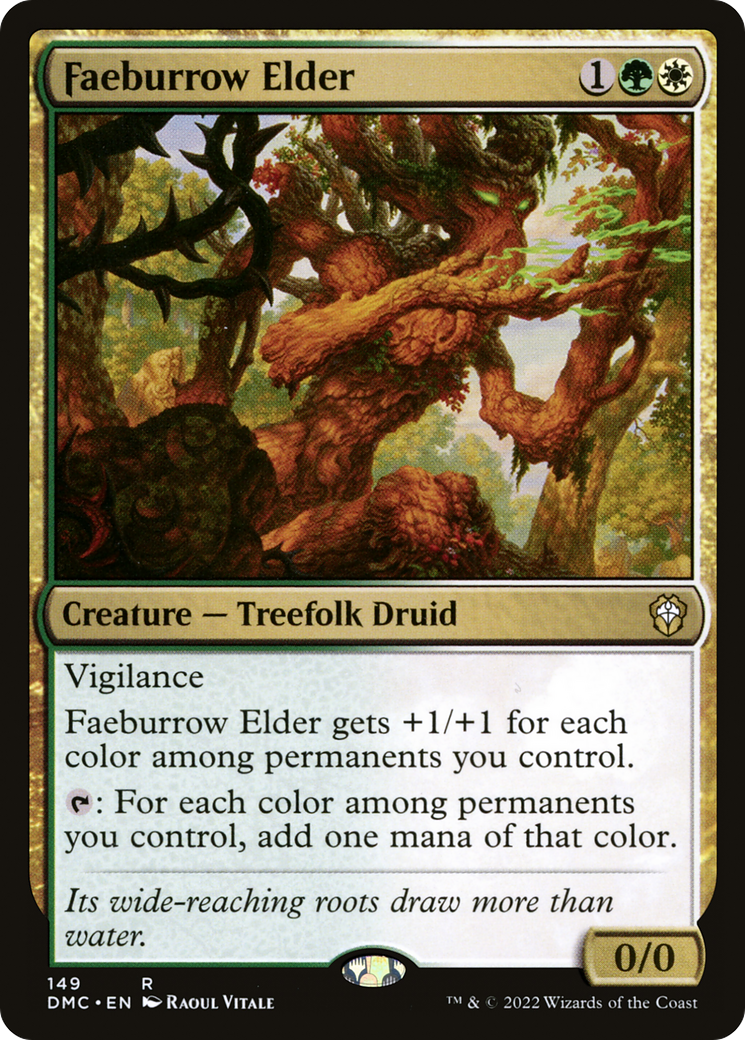 Image of Faeburrow Elder (DMC-149) - Dominaria United Commander