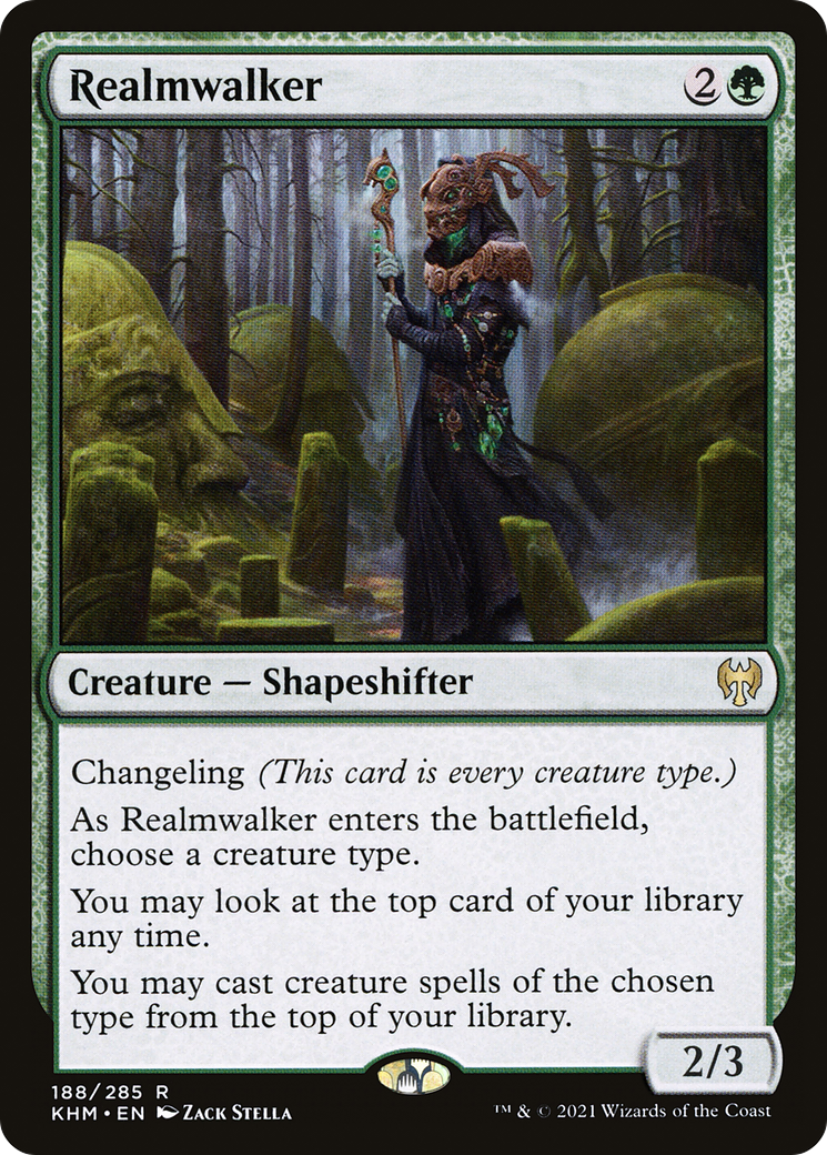 Image of Realmwalker (KHM-188) - Kaldheim Foil