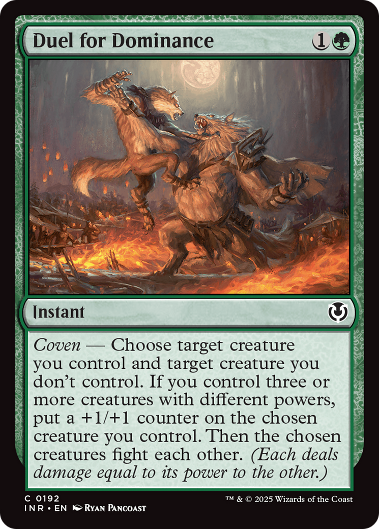 Image of Duel for Dominance (INR-192) - Innistrad Remastered