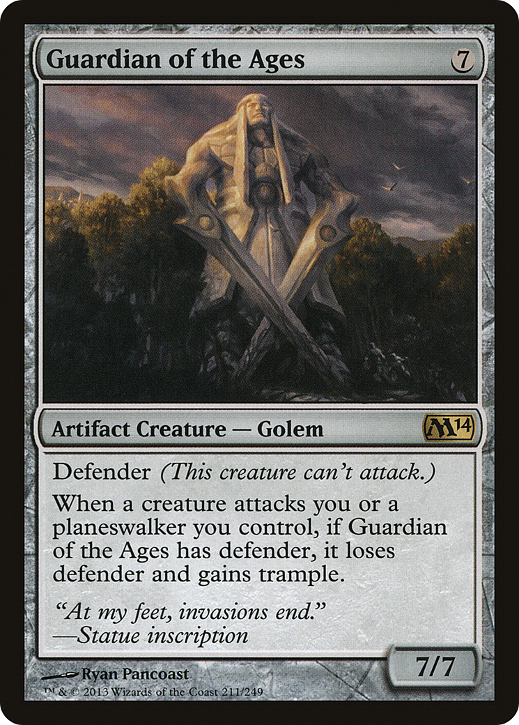 Image of Guardian of the Ages (M14-211) - Magic 2014 Foil