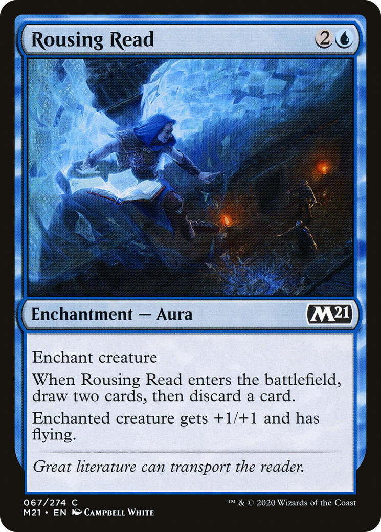 Image of Rousing Read (M21-067) - Core Set 2021