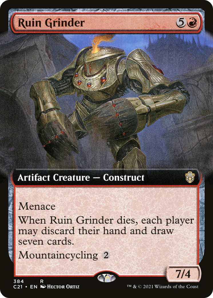 Image of Ruin Grinder (Extended Art) (C21-384) - Commander 2021: (Extended Art)