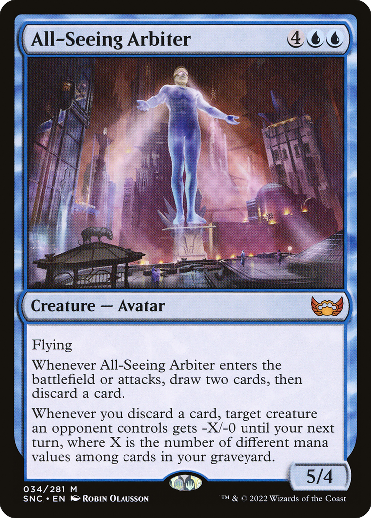 Image of All-Seeing Arbiter (SNC-034) - Streets of New Capenna