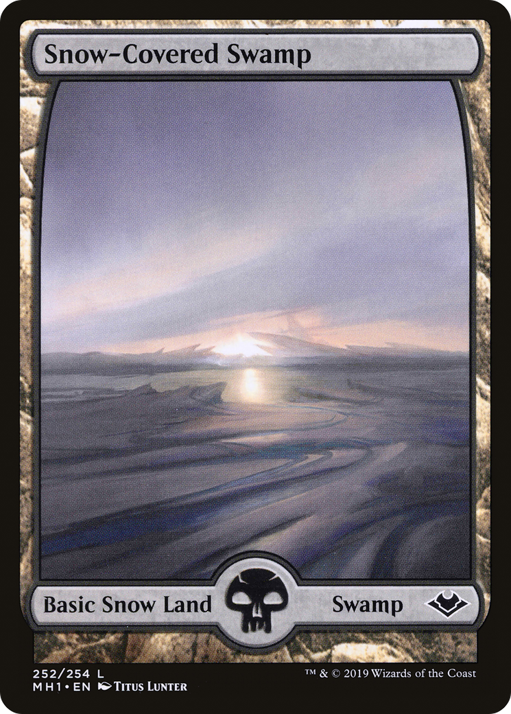 Image of Snow-Covered Swamp (MH1-252) - Modern Horizons