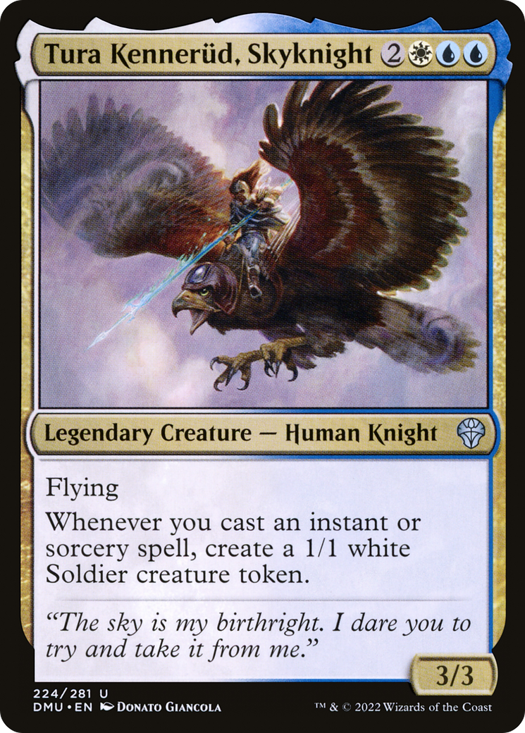 Image of Tura Kennerud, Skyknight (DMU-224) - Dominaria United