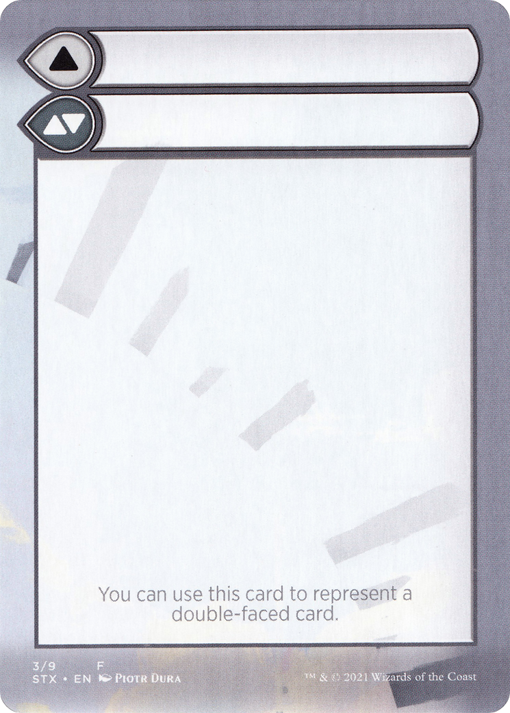 Image of Double-Faced Substitute Card (SSTX-003) - Strixhaven: School of Mages Substitute Cards (Borderless)