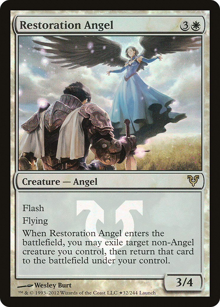 Image of Restoration Angel (LARP-032) - Avacyn Restored Promos Foil