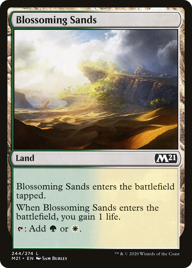 Image of Blossoming Sands (M21-244) - Core Set 2021