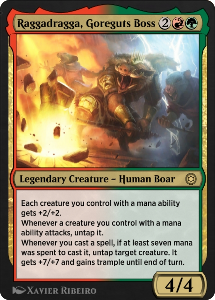 Image of Raggadragga, Goreguts Boss (HBG-248) - Alchemy Horizons: Baldur's Gate