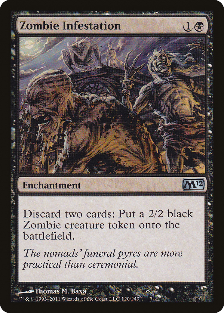 Image of Zombie Infestation (M12-120) - Magic 2012