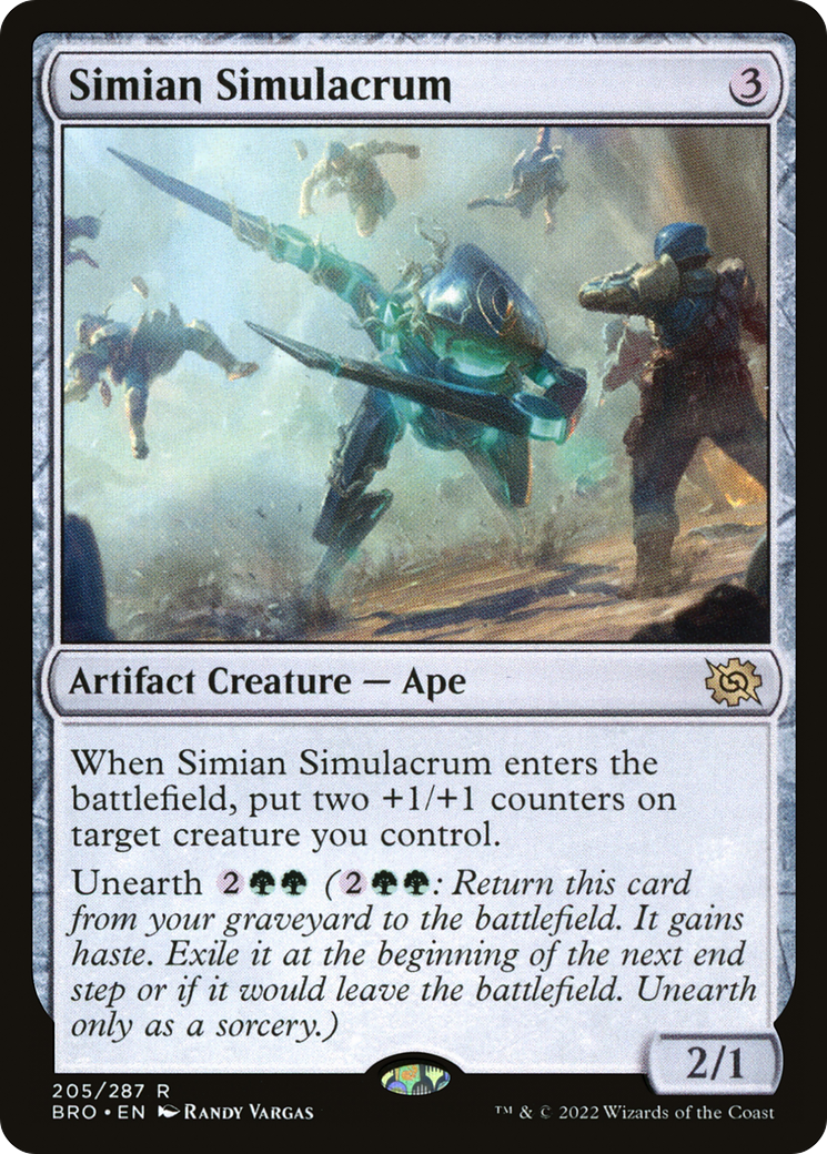 Image of Simian Simulacrum (BRO-205) - The Brothers' War