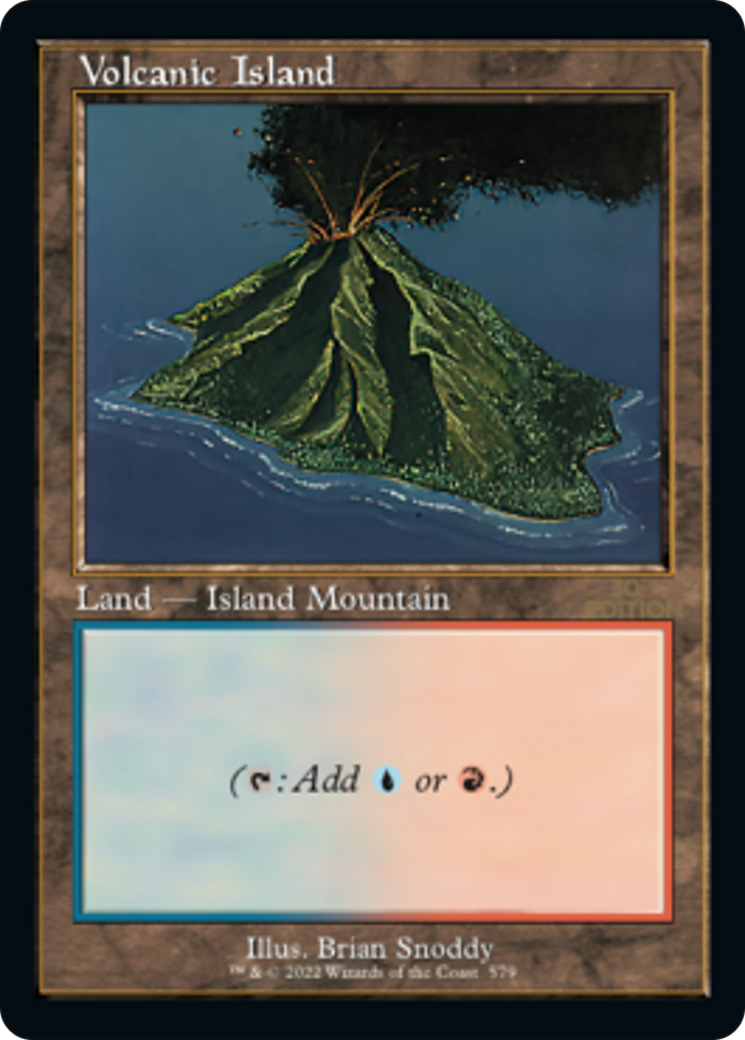 Image of Volcanic Island (Retro Frame) (30A-579) - 30th Anniversary Edition