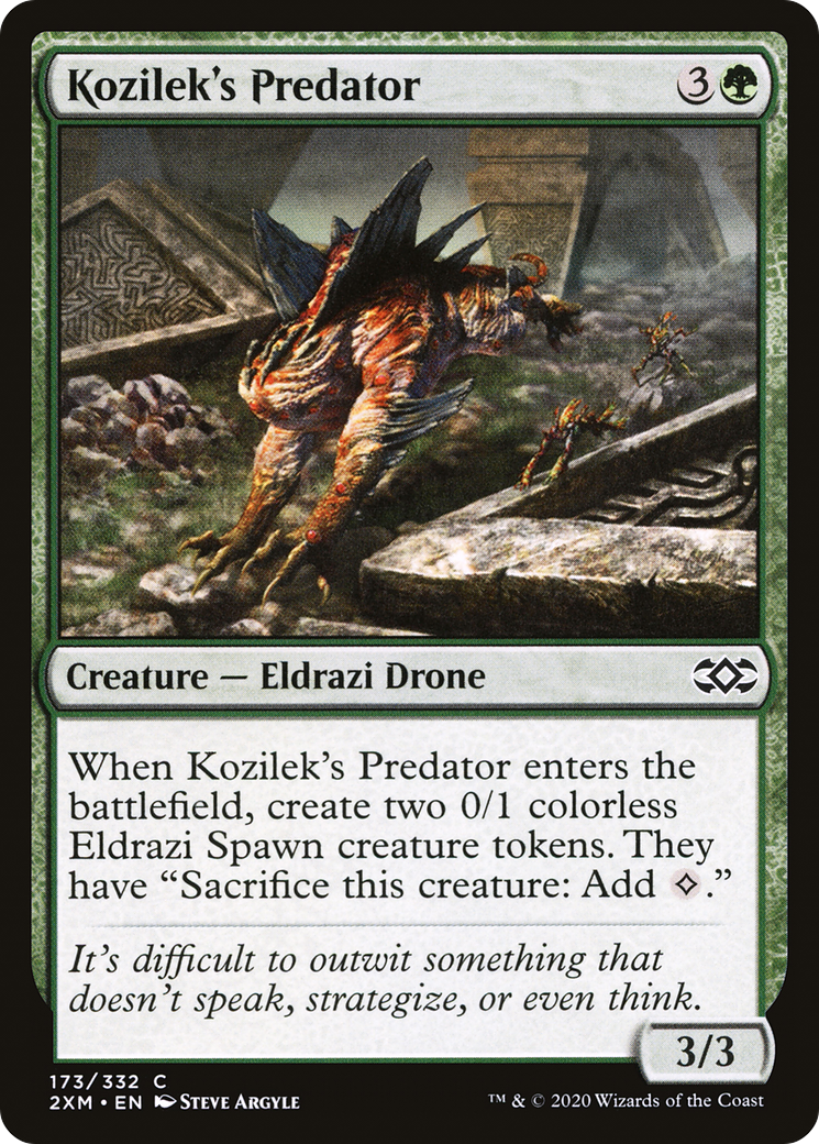 Image of Kozilek's Predator (2XM-173) - Double Masters Foil