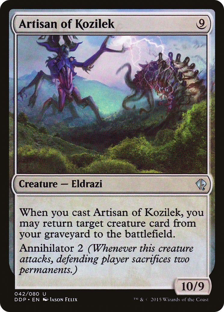 Image of Artisan of Kozilek (DDP-042) - Duel Decks: Zendikar vs. Eldrazi