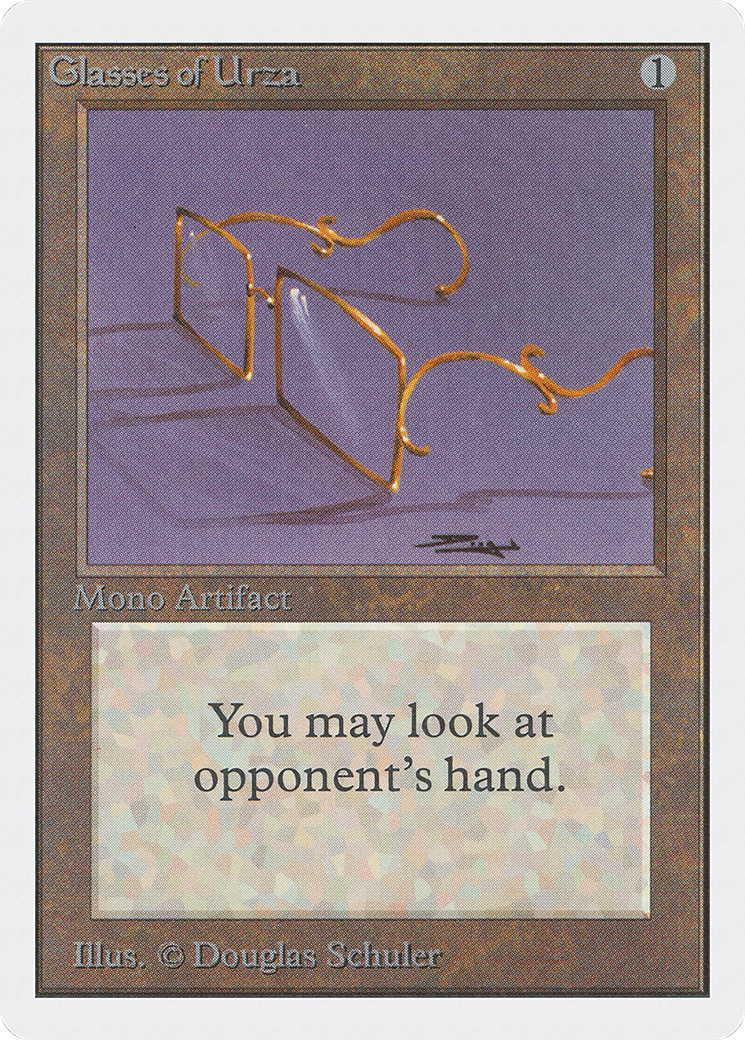 Image of Glasses of Urza (2ED-) - Unlimited Edition