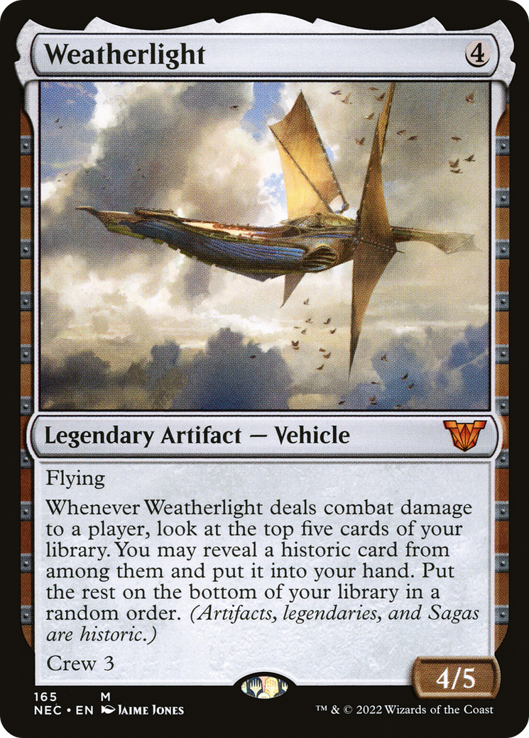 Image of Weatherlight (NEC-165) - Neon Dynasty Commander