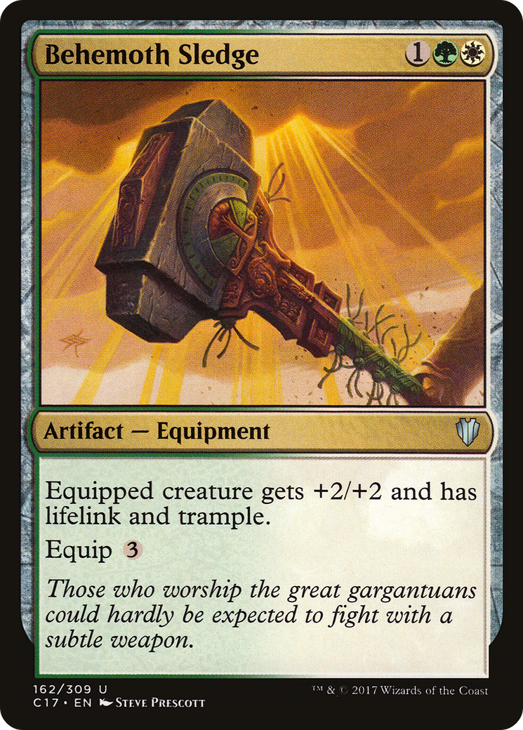 Image of Behemoth Sledge (C17-162) - Commander 2017