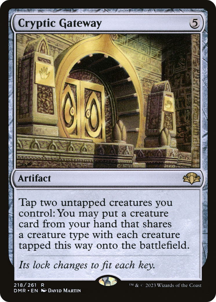 Image of Cryptic Gateway (DMR-218) - Dominaria Remastered