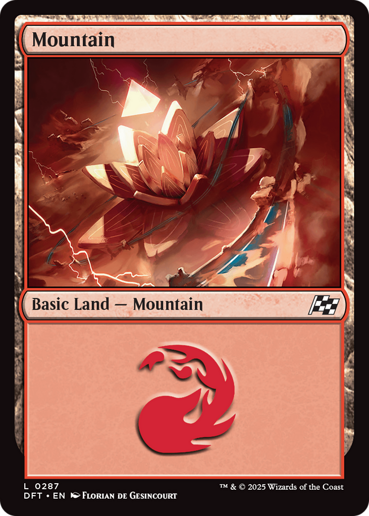Image of Mountain (0287) (DFT-287) - Aetherdrift