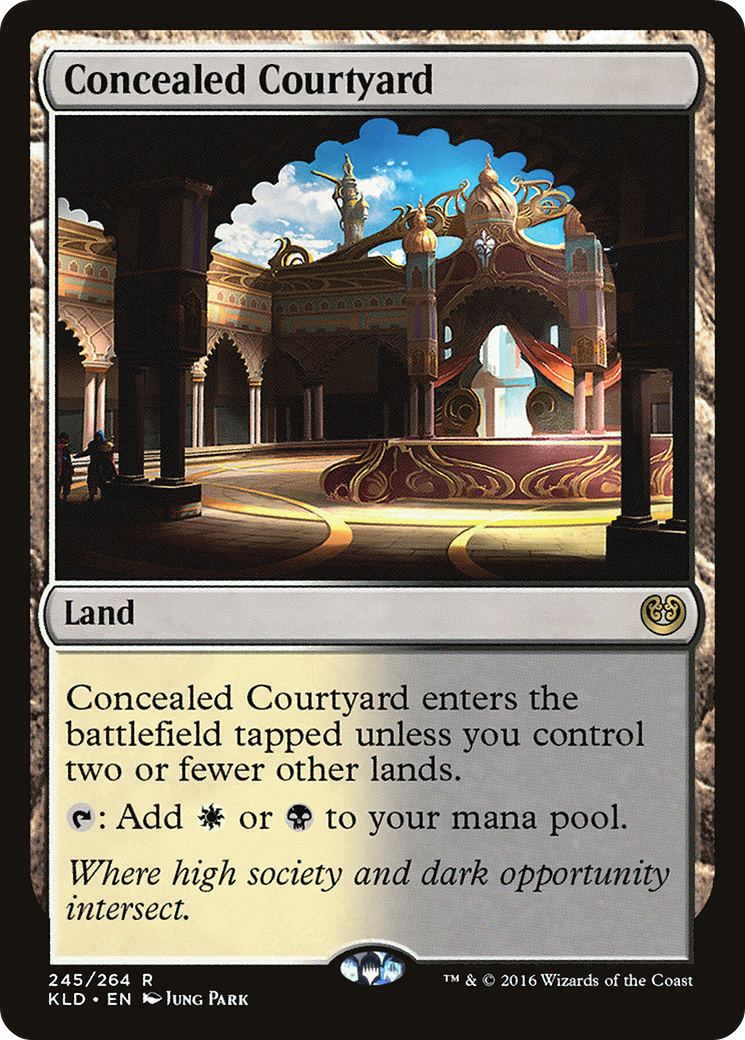 Image of Concealed Courtyard (KLD-245) - Kaladesh Foil