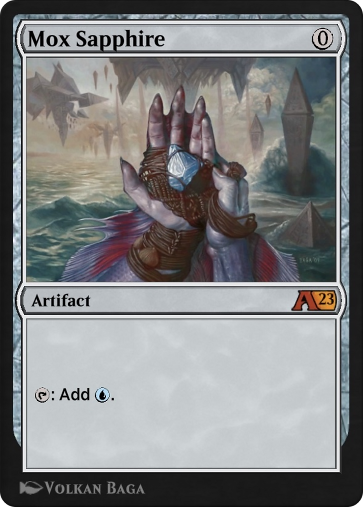 Image of Mox Sapphire (YDMU-040) - Alchemy: Dominaria