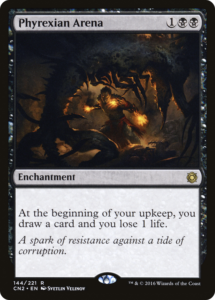 Image of Phyrexian Arena (CN2-144) - Conspiracy: Take the Crown