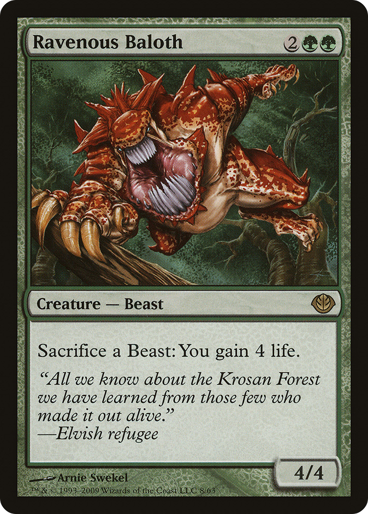 Image of Ravenous Baloth (DDD-008) - Duel Decks: Garruk vs. Liliana