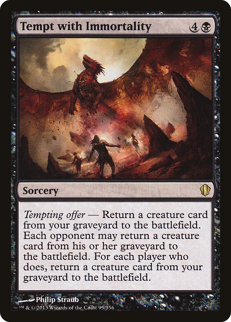 Image of Tempt with Immortality (C13-095) - Commander 2013