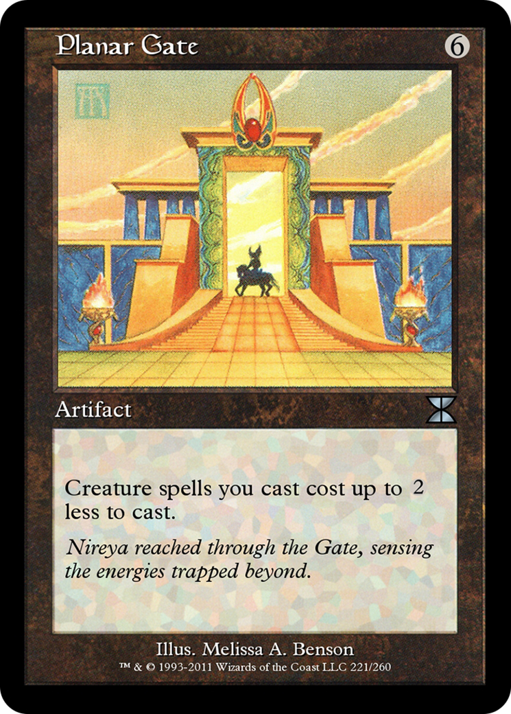 Image of Planar Gate (ME4-221) - Masters Edition IV Foil