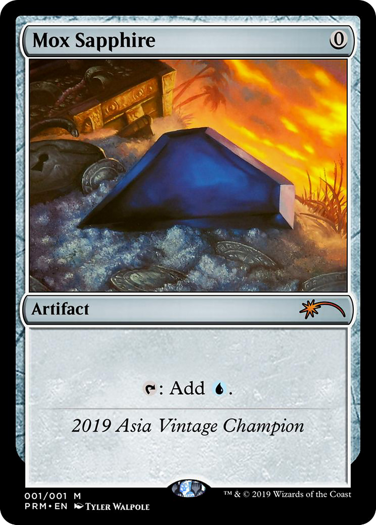 Image of Mox Sapphire (OVNT-2019A) - Vintage Championship
