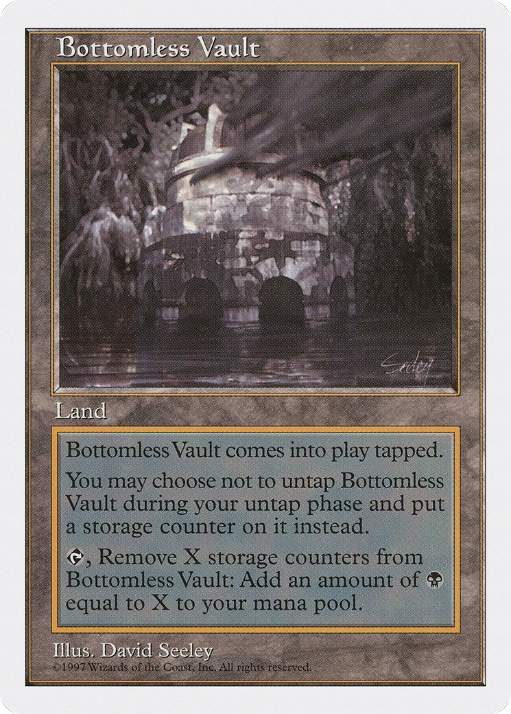 Image of Bottomless Vault (5ED-411) - Fifth Edition