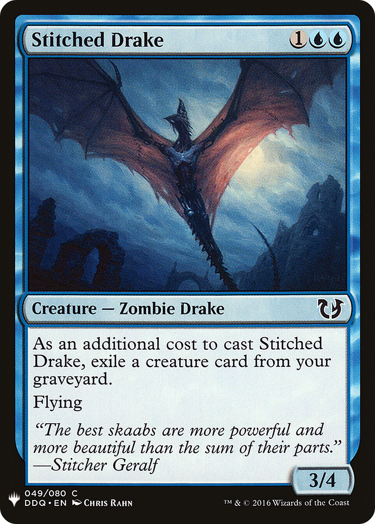 Image of Stitched Drake (LIST-DDQ-49) - The List