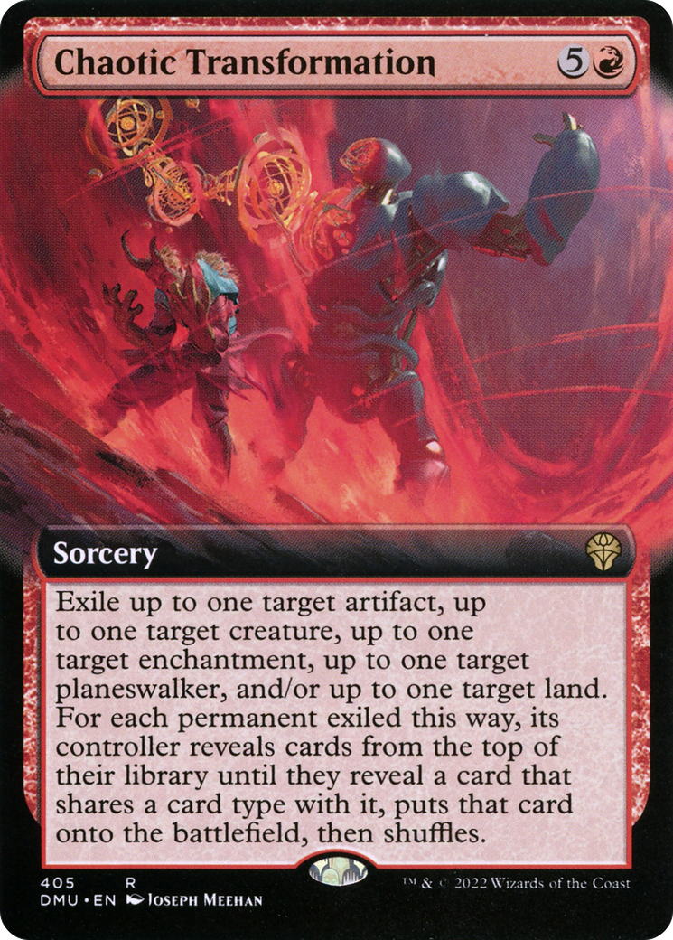 Image of Chaotic Transformation (Extended Art) (DMU-405) - Dominaria United: (Extended Art)