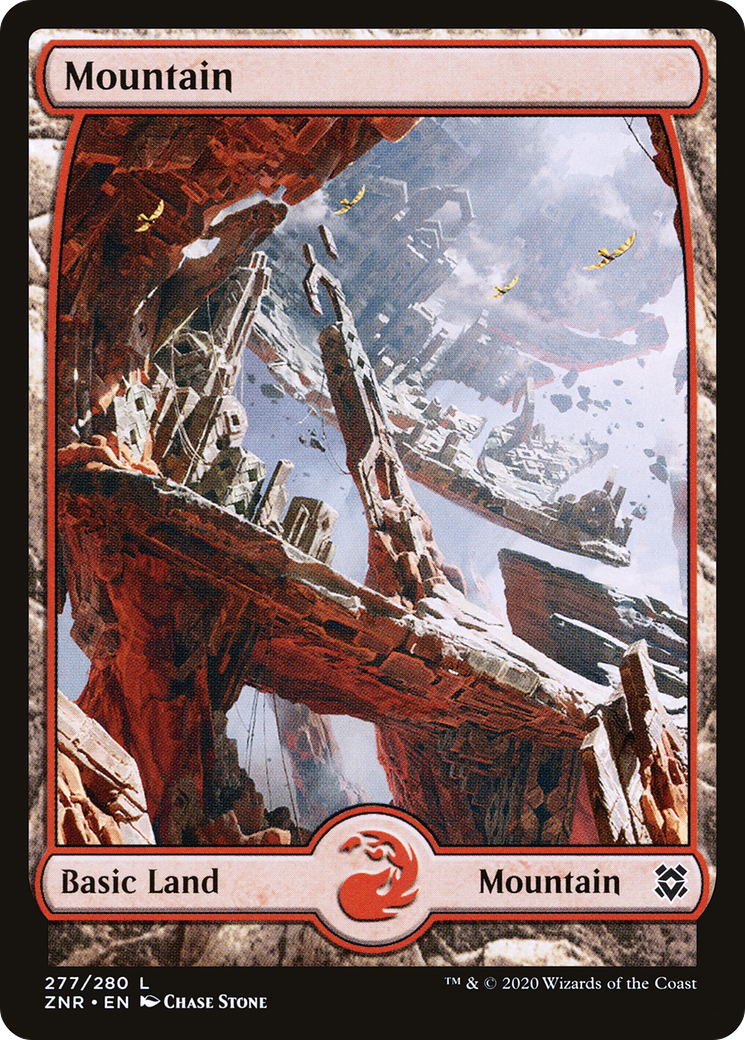 Image of Mountain (277) - Full Art (ZNR-277) - Zendikar Rising: (Full Art)