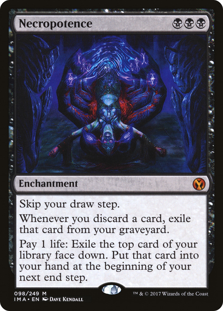 Image of Necropotence (IMA-098) - Iconic Masters